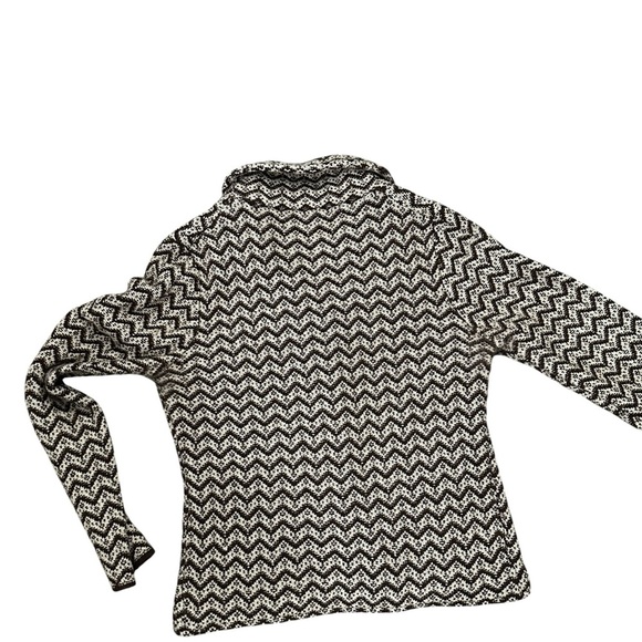 ZARA wool blend Brown Button Textured Jacket Sz L A - Picture 5 of 9